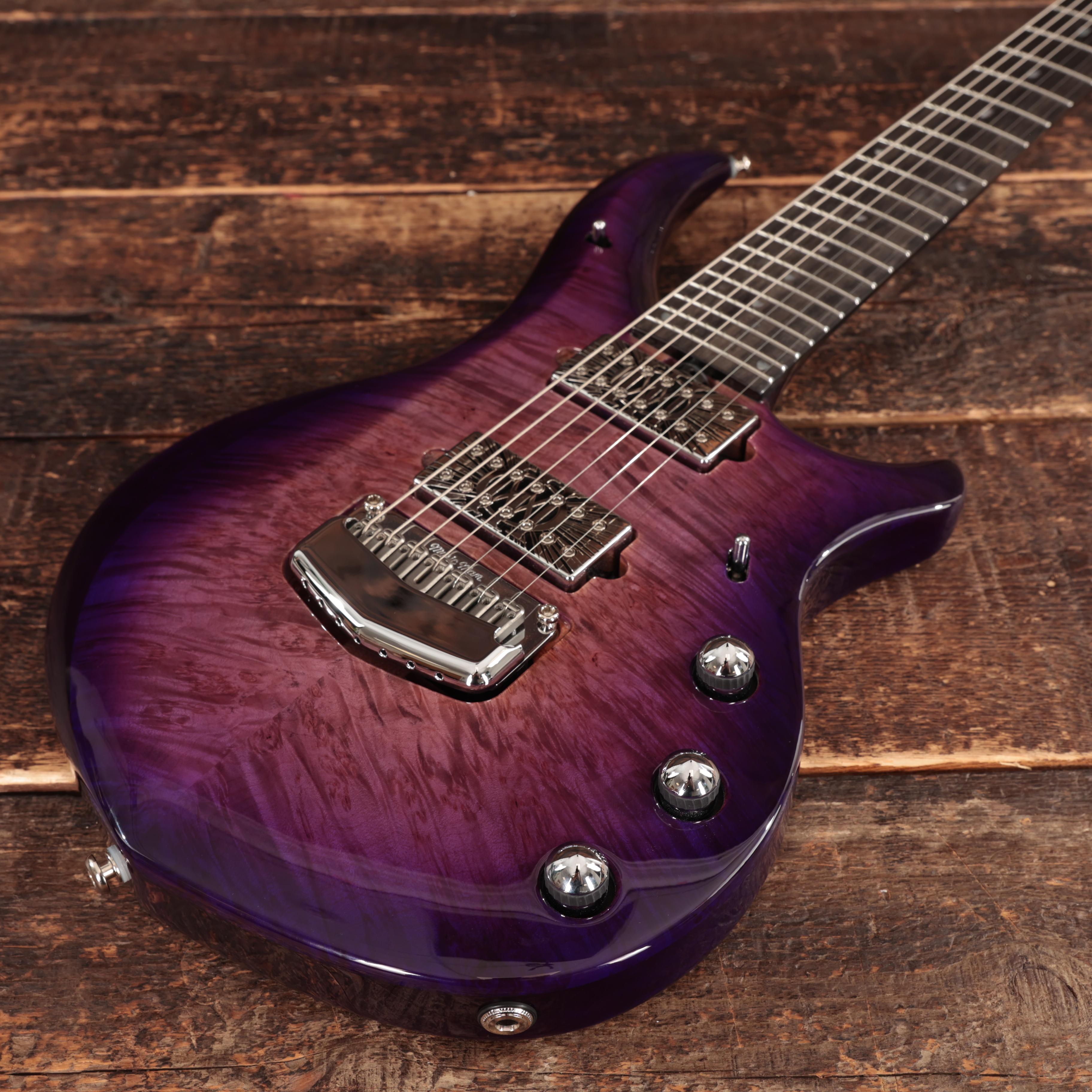 Music Man BFR Majesty 7 Electric Guitar in Wolf's Bane - Andertons
